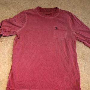Abercrombie & Fitch long sleeve sweatshirt with chest pocket